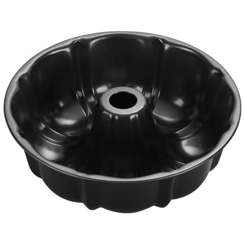 Homikit 10 Inch Non-Stick Fluted Cake Tin Cover