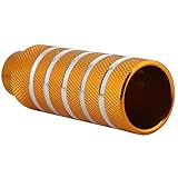 Tbest Cyclisme Métal Heavy Duty Pied Stand Pegs Arrière Stunt Pegs Repose-Pieds Vélo Ac...