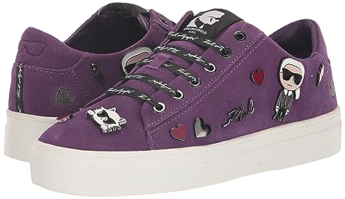 Image of Karl Lagerfeld Women's Cate Pins Lace Up Sneaker