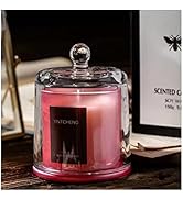 Scented Candles Gift for Women, Candles for Home Scented, Soy Candle Jar Aromatherapy Rose Scent ...