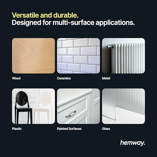 Hemway - Premium Clear Matt Protective Lacquer Paint 1 L | Multi-Surface Sealant for Interior & Exterior Furniture & Surfaces | Waterproof & Weatherproof, Fast-Drying Top Coat 5 Hemway - Premium Clear Matt Protective Lacquer Paint 1 L | Multi-Surface Sealant for Interior & Exterior Furniture & Surfaces | Waterproof & Weatherproof, Fast-Drying Top Coat - Image 5