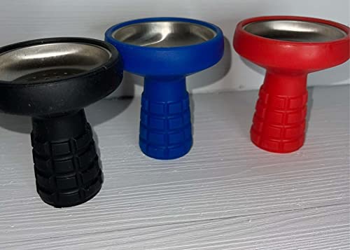 1 Silicone Head Wide 3 inches Diameter Assorted Color BUE2020-3B