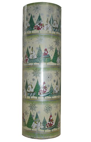 Geschenkpapier Tannenbäume Lillesand Weihnacht Rolle 250m x 50cm...