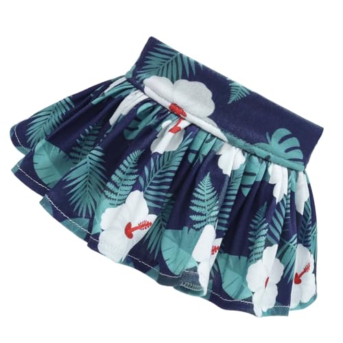 Image of CuteBone Dog Bikini Dress, Stylish Swimsuit Costume for Small Dogs, Comfortable & Adjustable Puppy Bathing Suit, Soft Outfit Pet Apparel for Beach, Pool and Summer Fun DB47L