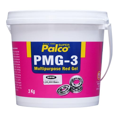 Image of PALCO PMG-3 Red Grease 3 Kg, NLGI-3, Multipurpose Lithium Grease