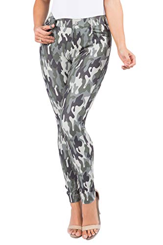 Image of YELETE Women's Basic Five Pocket Stretch Jegging Tights Pants