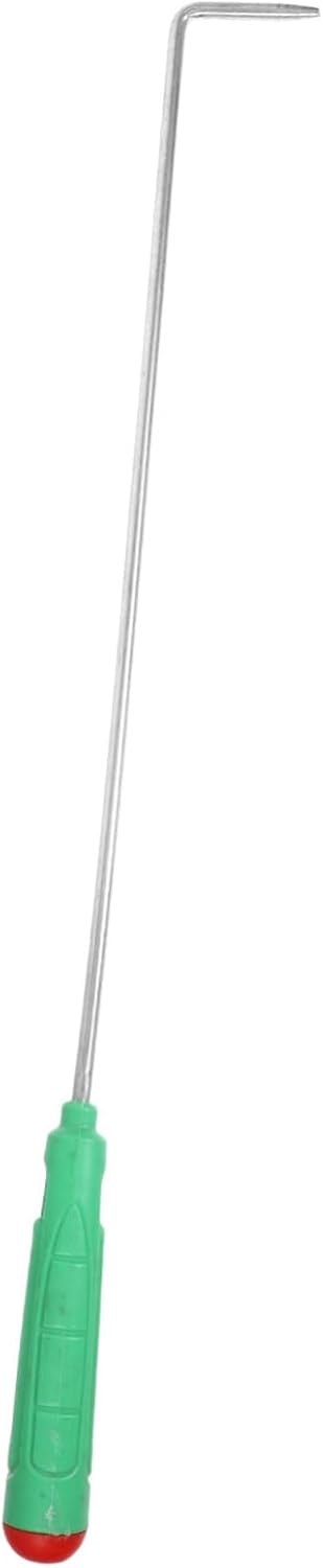 Multi Purpose Fire Hook Durable Fireplace Poker Tool for Fire Pit BBQ Management Long with Handle for Use