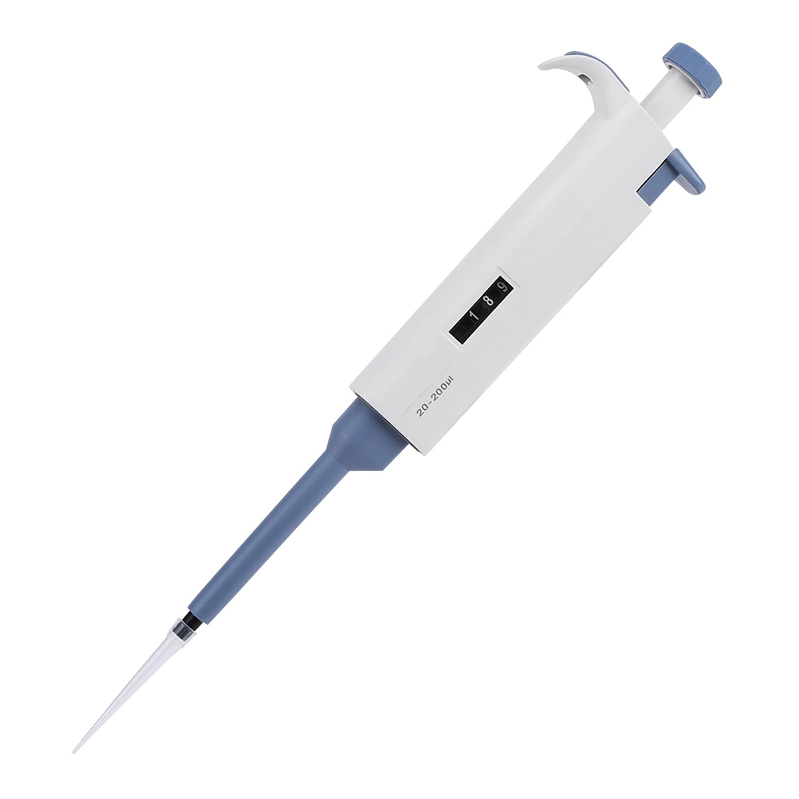Mikropipette, Einkanalige, Verstellbare Manuelle Pipette, Pipette, 20–200 Ul, Mikropipette, Vollpipettiert für Andere Laborventile