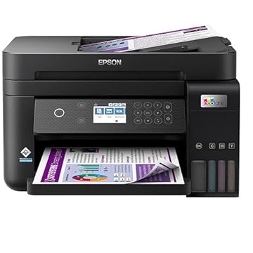 Multifuncional Epson EcoTank L6270 - Tanque de Tinta Colorida, Wi-Fi Direct, Ethernet, Frente e Verso Automático, ADF, Bivolt