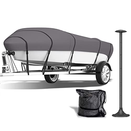 Umbrauto Boat Cover with Support Pole