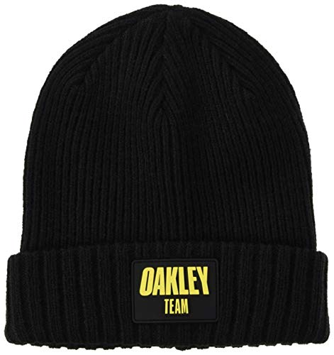 Oakley Men's Team Patch Beanie, Blackout, U #TOP8