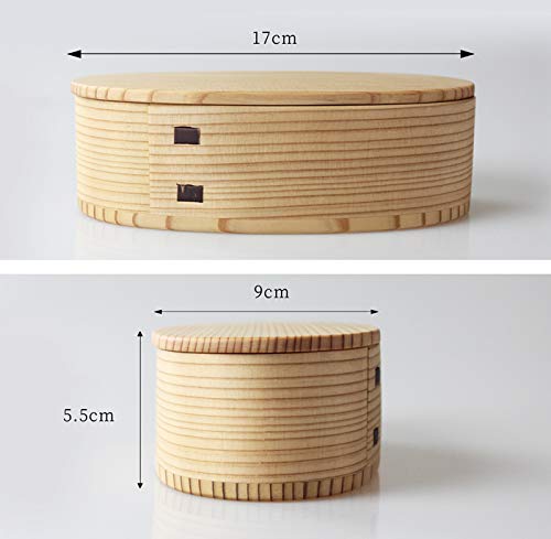 Amazon｜秋田大館 りょうび庵 曲げわっぱ いろは弁当（い）480ml｜弁当