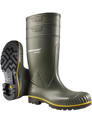 Image of DUNLOP Protective Footwear, B440631, Acifort Heavy Duty, Dark Green, Size 13 UK