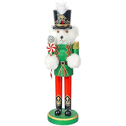 FUNPENY 14" Christmas Nutcracker Bear Decoration Cover