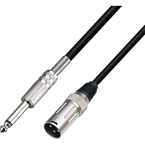 Cabo para Microfone XLR(M) X P10 1M, Hayonik, Preto