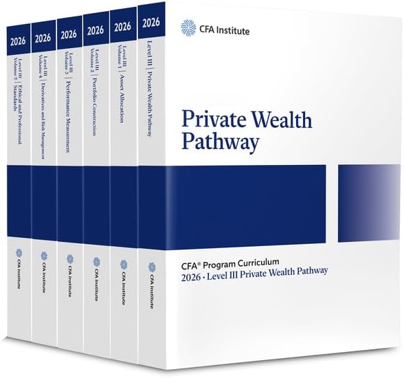 Amazon.com: 2026 CFA Program Curriculum Level III Private Wealth ...