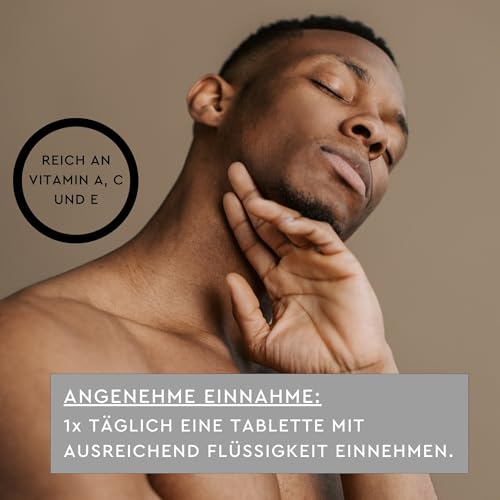 SUNLIFE Biotin Plus 1000 Tabletten - 1 x 60 Stück - Biotin hochdosiert mit Vitamin C & Zink - hochwertige Biotin Zink Tabletten - gluten- & laktosefreie Haar & Nägel Tabletten zur täglichen Anwendung