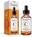 TruSkin Vitamin C Serum for Face, Anti Aging Serum with Hyaluronic Acid, Vitamin E, Organic Aloe Vera and Jojoba Oil, Hydrating & Brightening Serum for Dark Spots, Fine Lines and Wrinkles, 1 fl oz