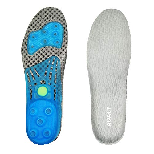 ［AOACY］ インソール 衝撃吸収 中敷き (23.5cm~30.5cm) アーチサポート インソール 疲労軽減 抗菌消臭 滑り...