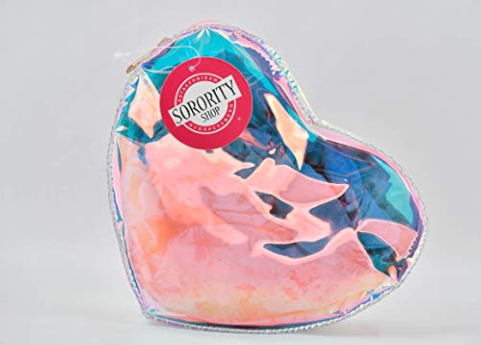 Alpha Phi Heart Shaped Makeup Bag
