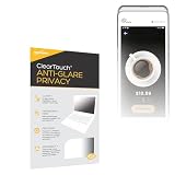 BoxWave Screen Protector Compatible With PAX A920MAX - ClearTouch Anti-Glare Privacy (2-Pack), Privacy Screen Protector Flexible Film Anti-Glare