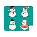 Merry mas Snowman Festival Pattern Cleaning Cloth Screen Cleaner 2pcs Suede Fabric