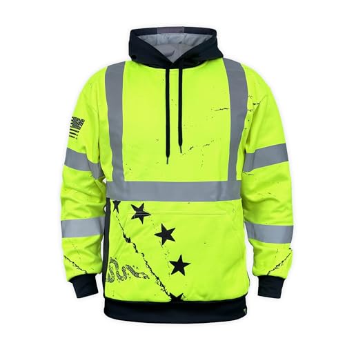 Image of SafetyShirtz SS360 ANSI Class 3 Type R Graphic Hoodie