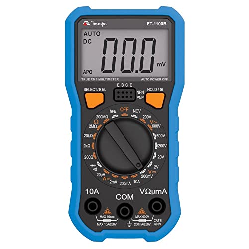 MULTÍMETRO DIGITAL 3 1/2 ET-1100B – MINIPA