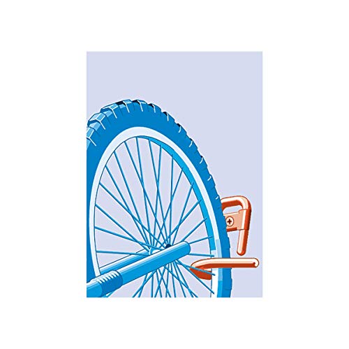 Fischer Bicycle Hook, Length from Wall 90 mm, Steel, Black - Image 2
