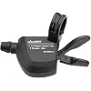 microSHIFT M859 Marvo 3-Speed Left Shifter Shimano Compatible Black