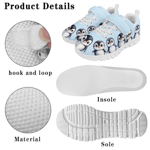 Sneakers for Boys Girls Lightweight Strap Athletic Kids Running Shoes Comfortable Sports Tennis Shoes Walking Shoes4