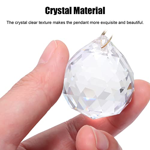 DECHOUS Kristall-Sonnenfänger: 9 Stück Hängende Kristall-Sonnenfänger Mit Kristallanhängern Bunte Sonnenfänger Für Fenster Garten Heimdekoration Autoanhänger Weihnachtsfeier – Bild 4