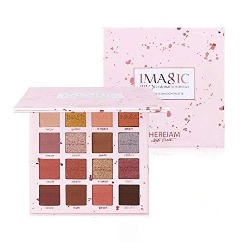COSLUXE IMAGIC Professional Cosmetic Hereiam Style 16 Color Eye-Shadow Palette EY-327-image-10