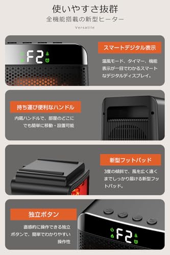 Voltix セラミックヒーター E03 の商品画像 6