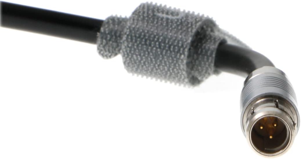 Uonecn Camera Dtap Power Cable Adapter Fischer 3 pin Male to 4 D-tap Female Power Splitter