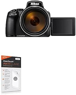 BoxWave Screen Protector Compatible With Nikon Coolpix P1000 - ClearTouch Anti-Glare (2-Pack), Anti-Fingerprint Matte Film Skin for Nikon Coolpix P1000
