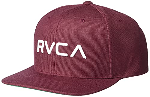 Image of RVCA Men's Adjustable Snapback Straight Brim Hat