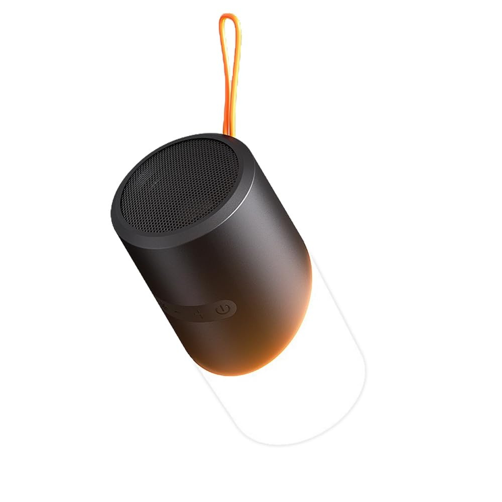 Portable Bluetooth Speaker with LED Dynamic Lights, Mulit Function to be a Night Light HD Stereo Sound, 24H Playtime, Portable Wireless Speaker for Home/Party/Indoor/Outdoor/Beach