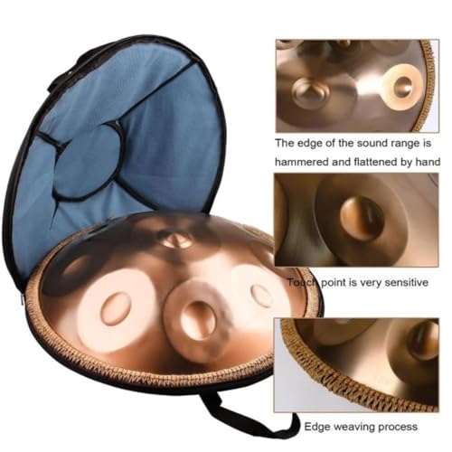 Tambor Handpan de Acero 22 Pulgadas 9 Notas miniatura 4