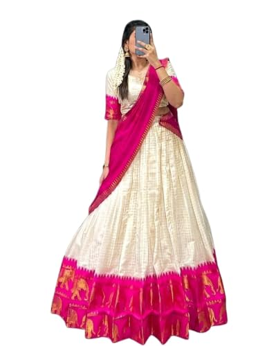 Image of RENVAANI FASHION Women's Traditional Un-Stitched Lehenga Choli | Lehenga Choli for Women | Ethnic Wear Heavy Work Lehenga Choli With Dupatta