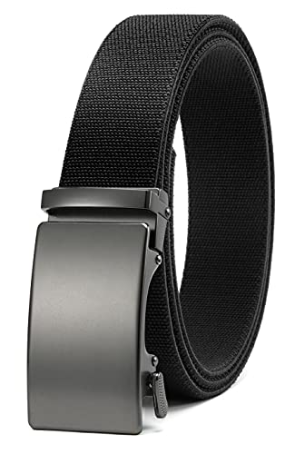Image of CHAOREN Mens Belt Stretchable - Elastic Golf Nylon Web Adjustable Belt - for Casual Wear