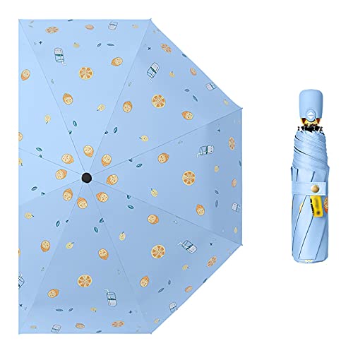 Parapluie automatique coupe-vent bleu contre les pluies fortes