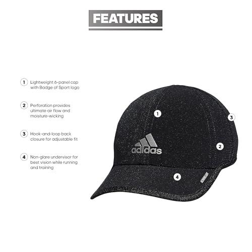 Image of Adidas Men's Superlite Hat - Lightweight Athletic Running Cap for Workouts