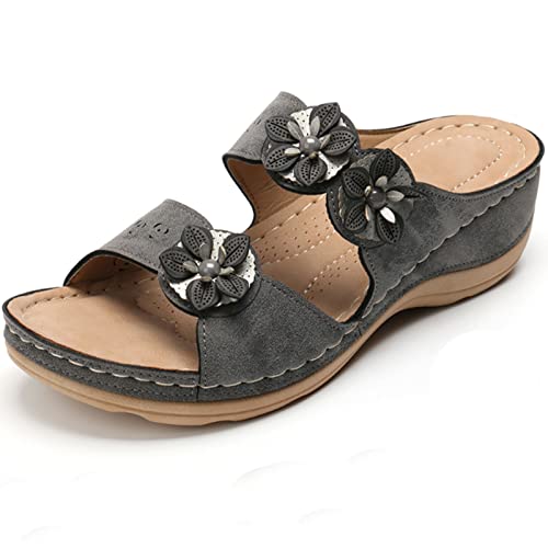 Genérico Zapatillas de estar por casa para mujer piscina ortopédicas cómodas y suaves Comodas Versatiles Verano Sandalias Caminar Playa Baño el Hogar la Ducha