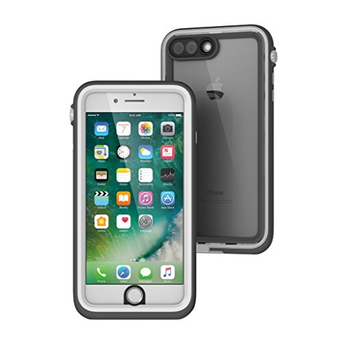 Waterproof Case for iPhone 11 with Lanyard, Clear Back, Military Grade Quality, 33ft Waterproof, 6.6ft Drop Proof, Built-in Screen Protector, Retail Packaging - Stealth Black