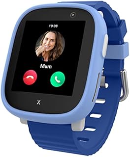 XPLORA X6 Play - wasserdichte Telefon Uhr für Kinder (mit SIM-Karte) 4G, Anrufe, Nachrichten, Schulmodus, SOS-Funktion, GPS, Kamera, Schrittzähler - inkl kostenlosem Tarif-Vertrag für 3 Mon. (BLAU)