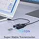 USB 3.0 Switch, Bidirektional USB Umschalter 2 in 1 Out / 1 in 2 Out,MLEEDA USB Switcher für 2 PC Gemeinsame Tastatur Maus Scanner Drucker