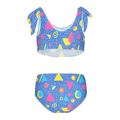 Image of Boccsty Cute Crab Red Blue Girls Swimsuits Kids Bikini Sets 2 Pcs Bathing Suit for 3T