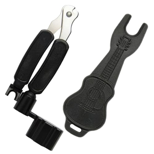 Abaodam Guitar String Winder Cutter Guitar Repair Tool String Winders for Bass