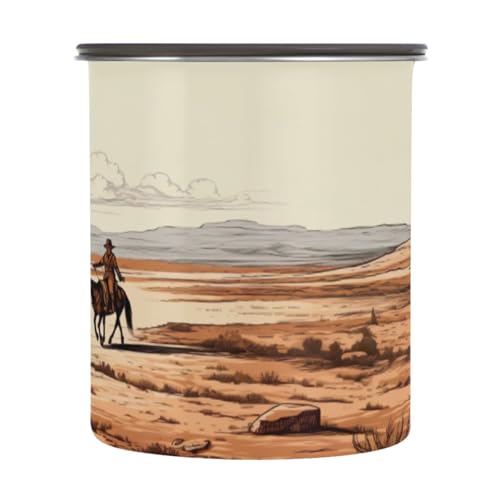 Envase de Acero Inoxidable para Café 30oz con Tapa Hermética